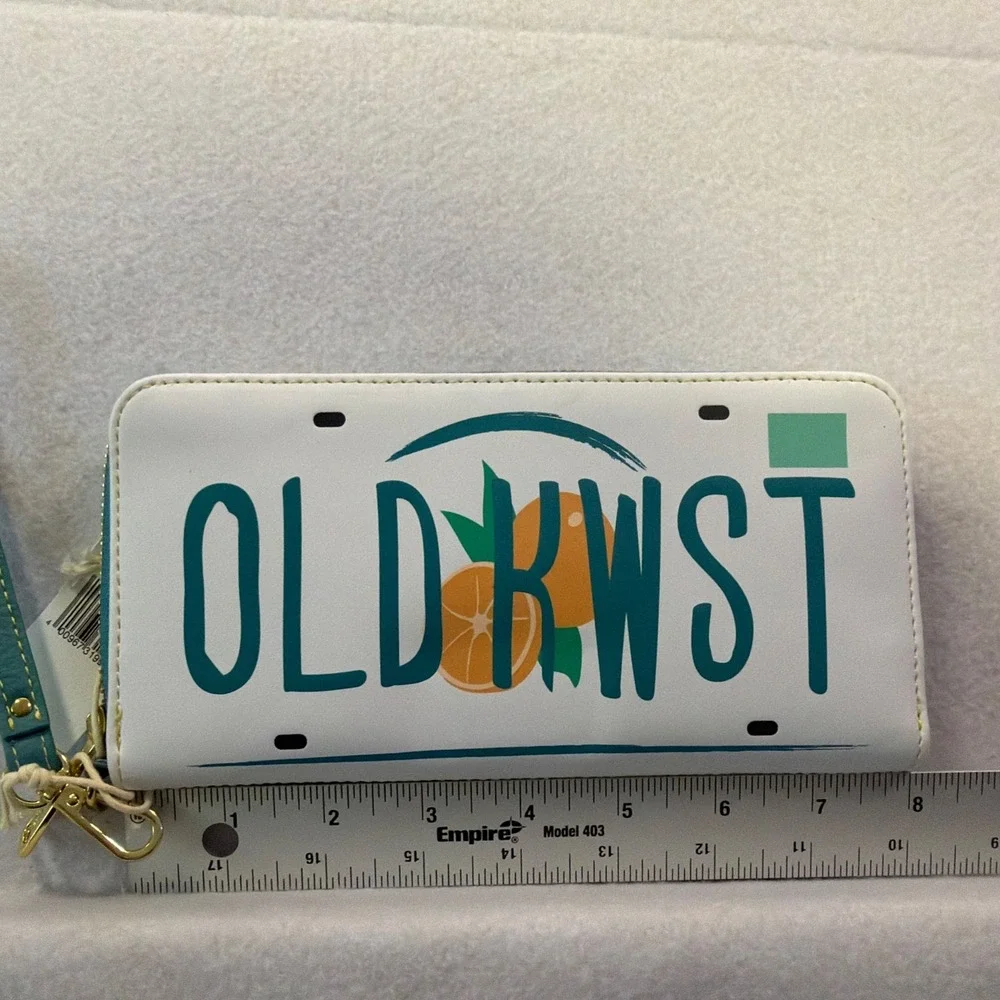 2024 Disney Parks Old Key West Resort DVC License Plate Loungefly Wallet